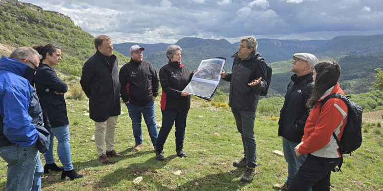 Nueva pasarela en el Salto de Poveda y rescate millonario de las minas de Peñalén para impulsar el turismo en el Alto Tajo 1 Nueva pasarela en el Salto de Poveda y rescate millonario de las minas de Peñalén para impulsar el turismo en el Alto Tajo