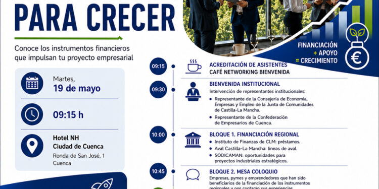 Pymes y autónomos de Cuenca accederán a nuevas vías de financiación regional con asesoramiento directo en el Hotel NH