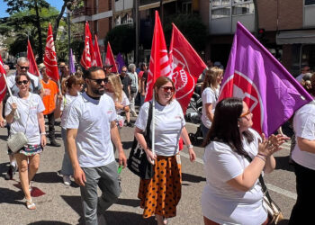 UGT se moviliza en Guadalajara para exigir vivienda digna y asequible parar todos y todas