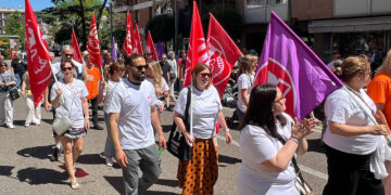 UGT se moviliza en Guadalajara para exigir vivienda digna y asequible parar todos y todas