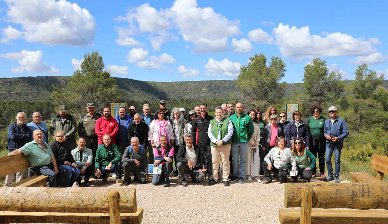 Víllora estrena un sendero circular hasta Las Chorreras del Cabriel con una inversión regional de 100.000 euros