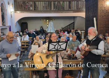 Vídeo. Chillarón de Cuenca cantó el Mayo a la Virgen