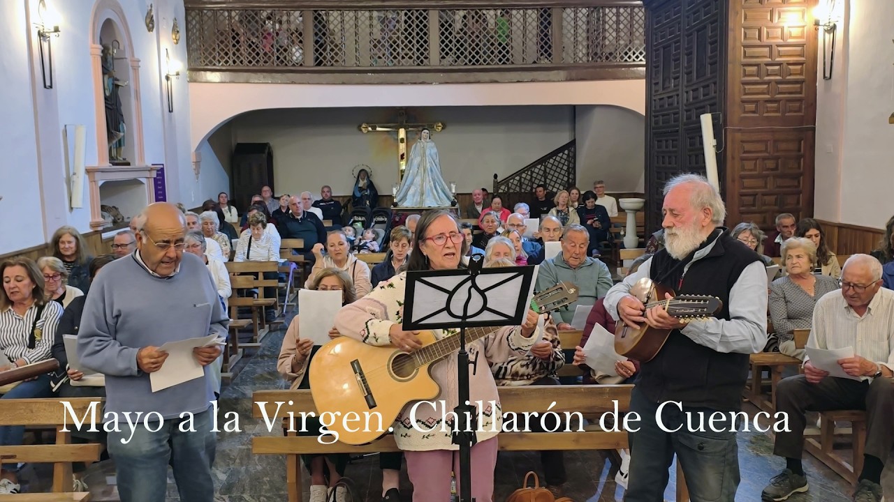 Vídeo. Chillarón de Cuenca cantó el Mayo a la Virgen