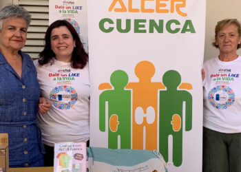 Alcer saca la concienciación a la calle Carretería de Cuenca con el respaldo de la Subdelegación del Gobierno