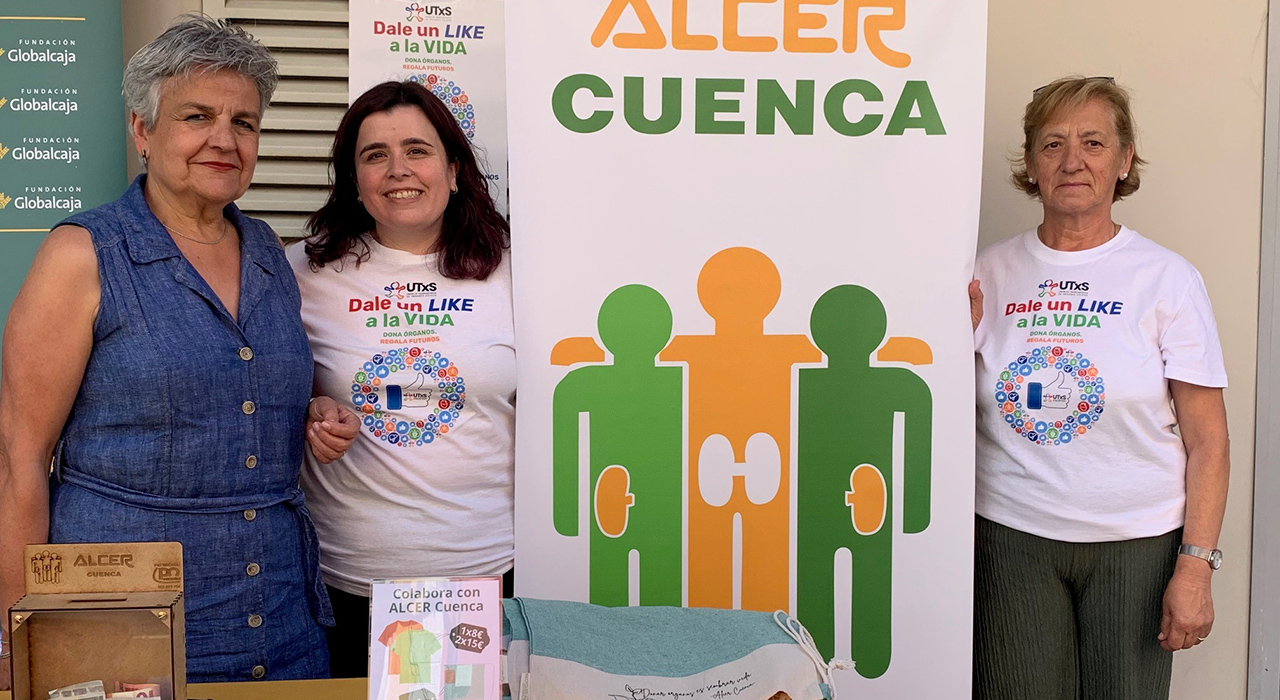 Alcer saca la concienciación a la calle Carretería de Cuenca con el respaldo de la Subdelegación del Gobierno