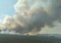 Alerta en Cuenca Cuatro incendios en una tarde movilizan a casi cien efectivos forestales