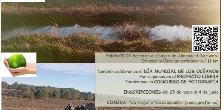 Almonacid del Marquesado lidera la lucha contra la 'basuraleza' con una ruta de 11 kilómetros por el Día del Medio Ambiente