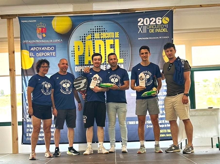 Antonio Pérez y Pedro Alfaro se proclaman campeones del X Torneo de Pádel “Padelmanía” de Minglanilla 2 Antonio Pérez y Pedro Alfaro se proclaman campeones del X Torneo de Pádel “Padelmanía” de Minglanilla