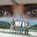 Así son los 650 metros de murales que transforman el CIFP Nº1 de Cuenca para impulsar el turismo provincial