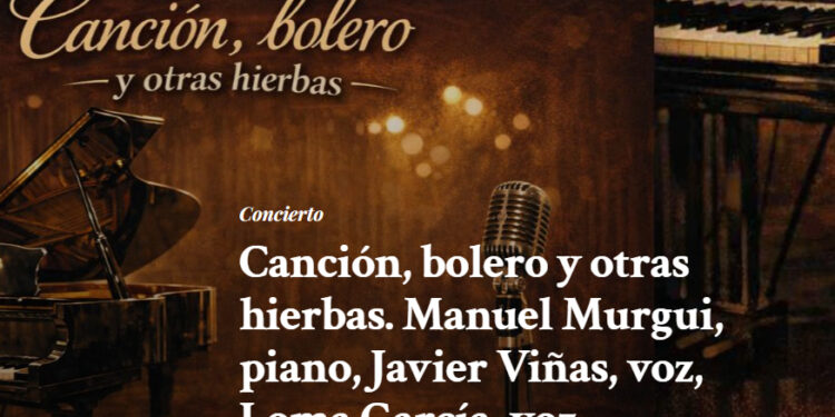 Canciones, boleros y otros paisajes sonoros en el recital de los conquenses Javier Viñas, loma García y Manuel Murgui 1 Canciones, boleros y otros paisajes sonoros en el recital de los conquenses Javier Viñas, loma García y Manuel Murgui