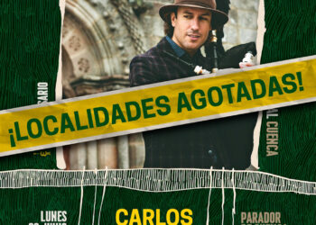Carlos Núñez cuelga el cartel de entradas agotadas en Estival Cuenca 26 un mes antes del concierto