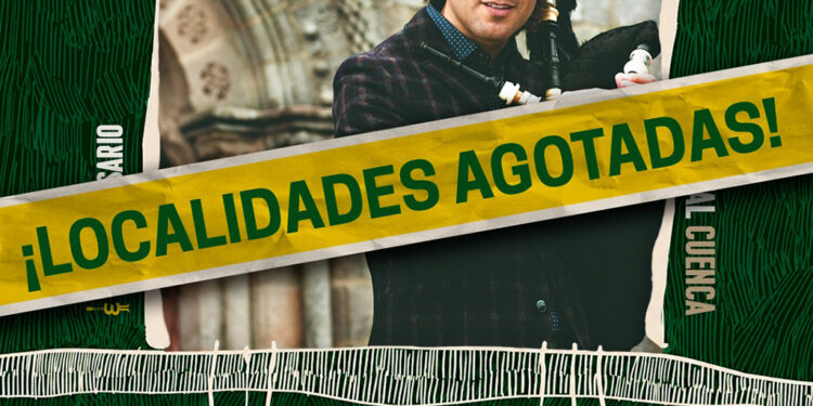 Carlos Núñez cuelga el cartel de entradas agotadas en Estival Cuenca 26 un mes antes del concierto