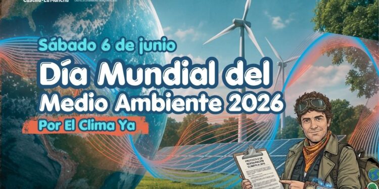 Castilla-La Mancha se suma al Día Mundial del Medio Ambiente 2026 con numerosas actividades para llamar a la ciudadanía a acelerar la acción climática