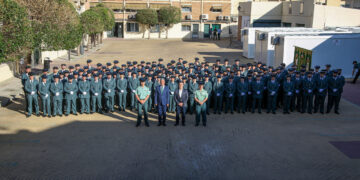 Cuenca y Guadalajara incorporan diez nuevos guardias civiles con un 40% de presencia femenina