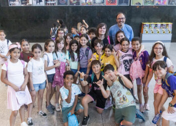 De El Badiel a Santa Ana 500 escolares de Guadalajara aprenden valores en el nuevo Aula de Cine
