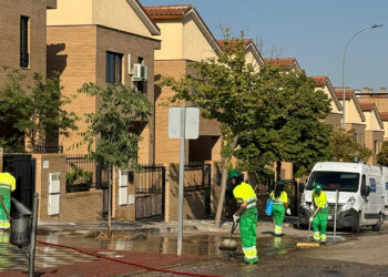 El Ayuntamiento de Cuenca continúa la Campaña de Limpieza Intensiva en Buenavista, Fuente del Oro y Cañadillas