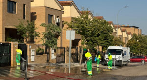El Ayuntamiento de Cuenca continúa la Campaña de Limpieza Intensiva en la zona centro