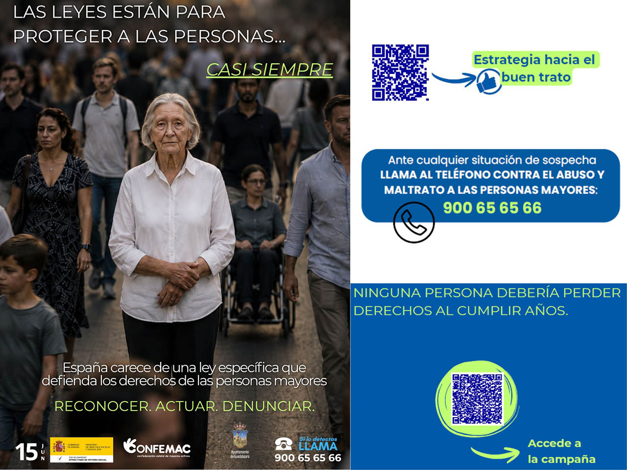 El Ayuntamiento de Guadalajara exige una ley de protección ante los abusos "invisibles" que amenazan a sus casi 16.000 mayores 2 El Ayuntamiento de Guadalajara exige una ley de protección ante los abusos "invisibles" que amenazan a sus casi 16.000 mayores
