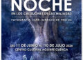 La sala de exposiciones del Centro Cultural Aguirre acoge desde este jueves 11 de junio y hasta el día 10 de abril la exposición del diseñador gráfico, escultor y fotógrafo Juan Ignacio de Frutos, reconocido a nivel nacional, titulada ‘Noche en los Callejones de Las Majadas’ dentro del proyecto ‘Días de Arte Conquense’ de la Concejalía de Cultura del Ayuntamiento de Cuenca, con la edil María Ángeles Martínez a la cabeza, y coordinado por Carlos Codes. Con más de treinta años de oficio, el artista nos ofrece un trabajo fotográfico muy personal en el que muestra un espacio natural de la Serranía de Cuenca lleno de belleza e interés, tanto desde el punto de vista geológico como artístico. Según explica el propio Juan Ignacio de Frutos: Esta exposición es el resultado de la colaboración entre el artista y la naturaleza. Mi labor como fotógrafo ha sido trabajar de noche sobre esas formaciones calizas mediante el uso de la luz como herramienta creativa. La experiencia es tremendamente sensorial. Adentrarte en un bosque de noche agudiza nuestro oído, el olfato y nos desconecta del mundo relativamente seguro y conocido que es el día con su luz. Es en ese momento cuando la imaginación abre sus puertas y comienza el proceso de crear imágenes sin apenas ver la escena que estamos pintando. Cada fotografía es única e irrepetible, ya que es imposible iluminar dos veces la misma escena del mismo modo, con el mismo tiempo en cada parte de la imagen y desde el mismo ángulo. Esto hace el trabajo mucho más interesante. No pretendo mostrar los Callejones de noche, quiero compartir una noche en los Callejones desde un muy subjetivo punto de vista. Además, en esta exposición también se pueden ver esculturas de la serie ‘Segunda vida’ realizadas con madera policromada. Y ahora, adentrémonos en la NOCHE. INAUGURACIÓN: jueves 11 de junio de 2026 a las 20:00 horas HORARIO: de lunes a viernes de 9:00 a 14:00 y de 17:00 a 21:00 horas
