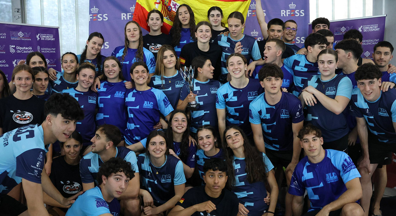 El Club Alcarreño sitúa a Guadalajara en la cima nacional: líderes absolutos en salvamento y potencia de cantera