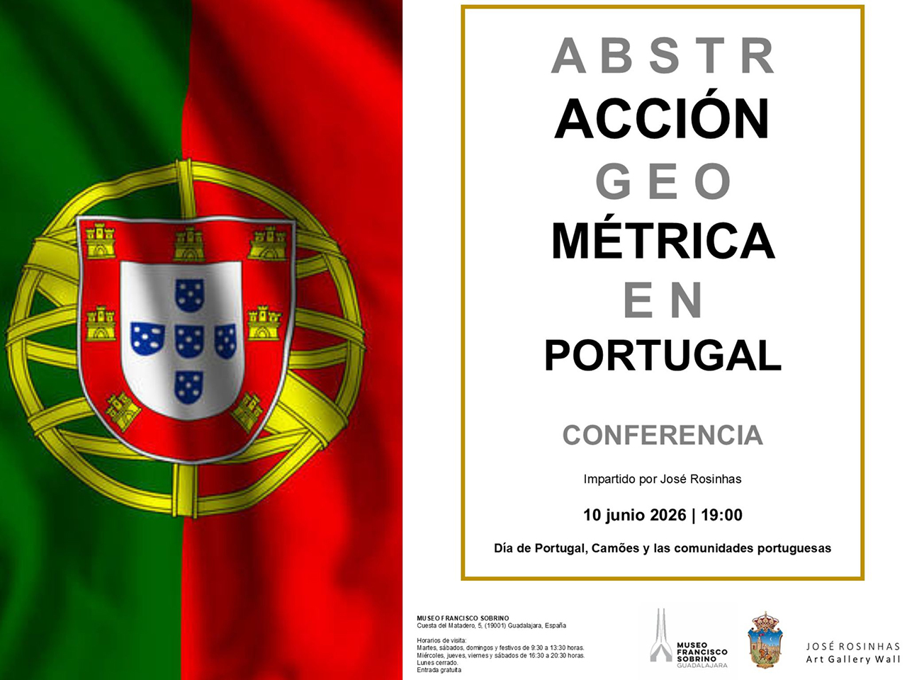 El Museo Francisco Sobrino conmemora el Día de Portugal con abstracción geométrica 2 El Museo Francisco Sobrino conmemora el Día de Portugal con abstracción geométrica