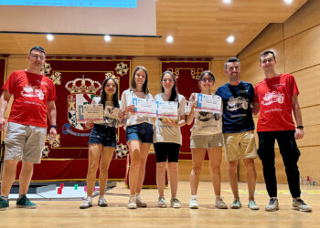 El colegio Sagrada Familia de Cuenca gana la liga regional de robótica agrícola