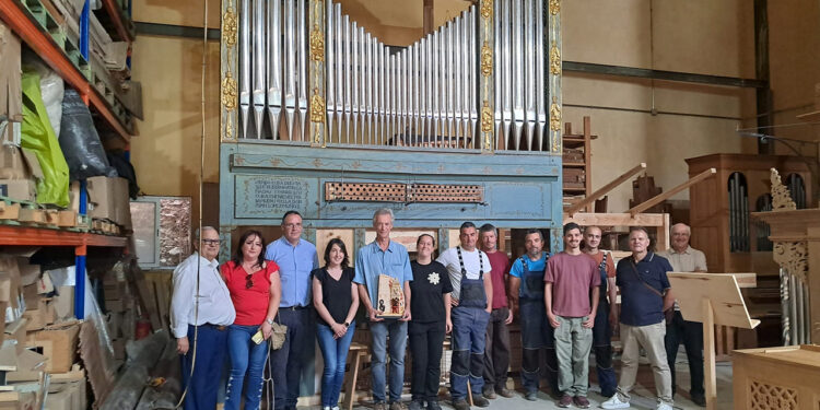 El taller de organería de Frédéric Desmottes recibe el Premio Artesanía Ejemplar 2026 en una jornada histórica para Landete 1 El taller de organería de Frédéric Desmottes recibe el Premio Artesanía Ejemplar 2026 en una jornada histórica para Landete