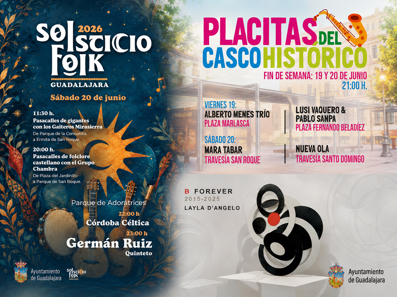 El verano entra en Guadalajara por San Roque con folk, danza, arte y noches de barrio para un fin de semana de solsticio 2 El verano entra en Guadalajara por San Roque con folk, danza, arte y noches de barrio para un fin de semana de solsticio