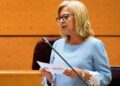 En la imagen, la senadora del PP por Guadalajara Montserrat Rivas.160626
