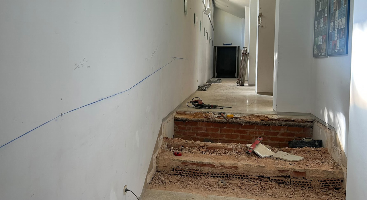 En marcha las obras para la mejora de la accesibilidad en el Teatro Auditorio ‘José Luis Perales’ 2 En marcha las obras para la mejora de la accesibilidad en el Teatro Auditorio ‘José Luis Perales’