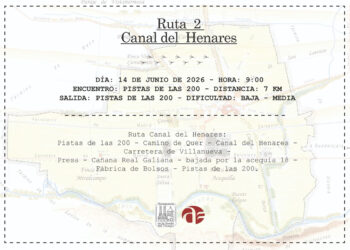 Este domingo, ruta por el Canal del Henares a cargo de la asociación Azuqueca en la Senda del Tiempo