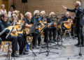 Fernando, el músico de 102 años que lidera el concierto de clausura de la Rondalla del Infantado en Guadalajara