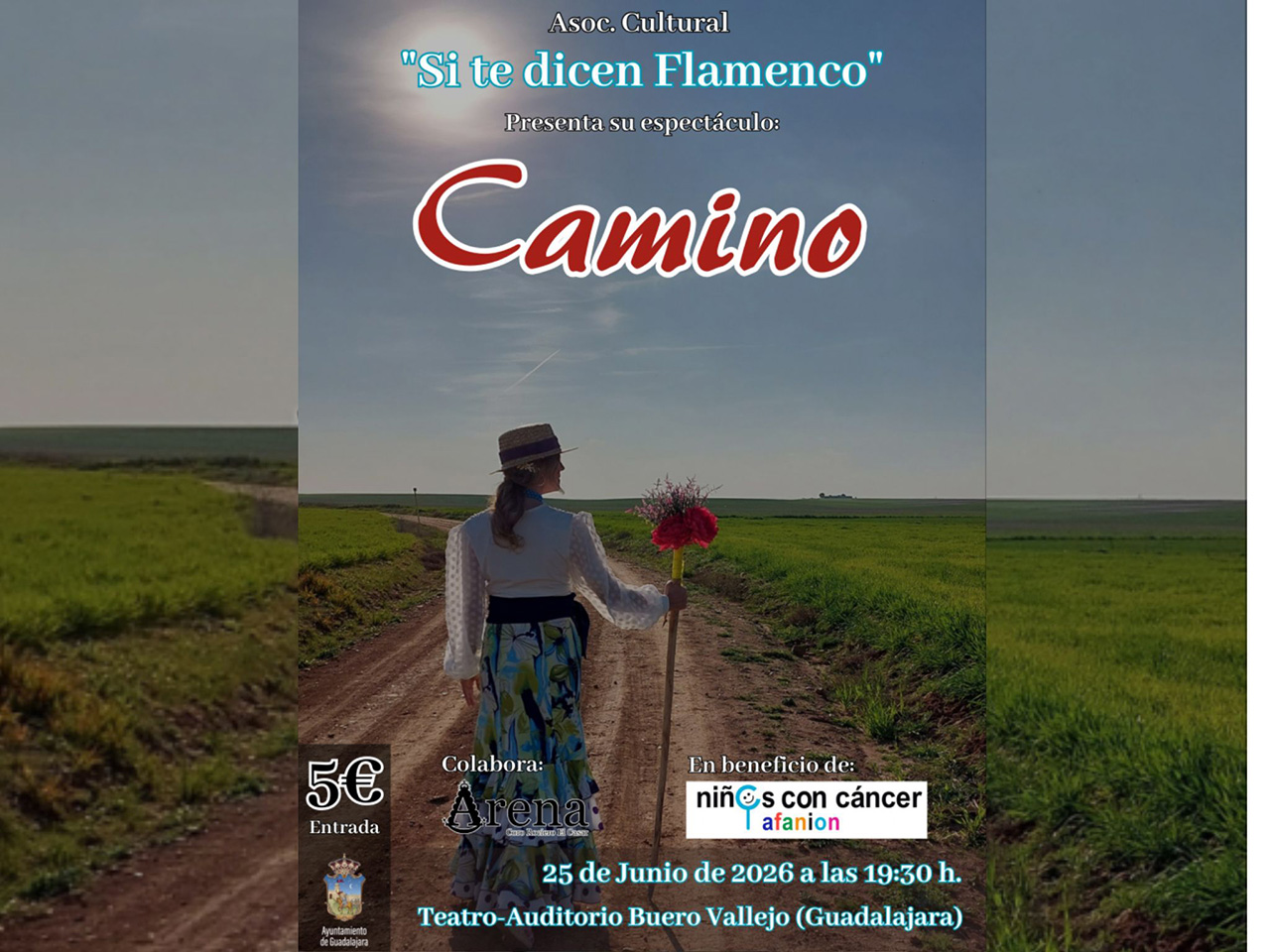 Flamenco solidario en el Buero Vallejo: Guadalajara se vuelca con los niños con cáncer