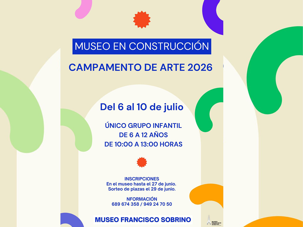 Guadalajara abre en el Museo Francisco Sobrino un campamento de verano de arte y reciclaje con solo 15 plazas 2 Guadalajara abre en el Museo Francisco Sobrino un campamento de verano de arte y reciclaje con solo 15 plazas