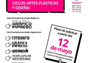 Guadalajara cita a futuros alumnos de arte y diseño en una jornada abierta de la Escuela Elena de la Cruz el 9 de junio