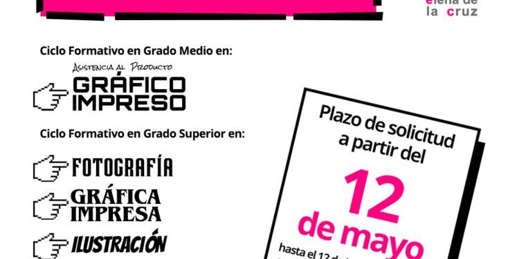 Guadalajara cita a futuros alumnos de arte y diseño en una jornada abierta de la Escuela Elena de la Cruz el 9 de junio