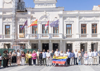Guadalajara guarda un minuto de silencio en solidaridad con las víctimas de los terremotos en Venezuela