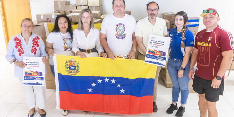 Guadalajara vuelca su ayuda en el CMI con 557 cajas para los afectados por el terremoto de Venezuela