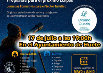 Huete exprime el eclipse de 2026 formación estratégica para el turismo de Cuenca y Guadalajara