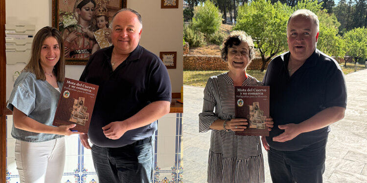 La Asociación de Amigos por la Historia de Mota del Cuervo dona un Libro de Fotografía Antigua a cada Residencia de Mayores de la localidad 1 La Asociación de Amigos por la Historia de Mota del Cuervo dona un Libro de Fotografía Antigua a cada Residencia de Mayores de la localidad