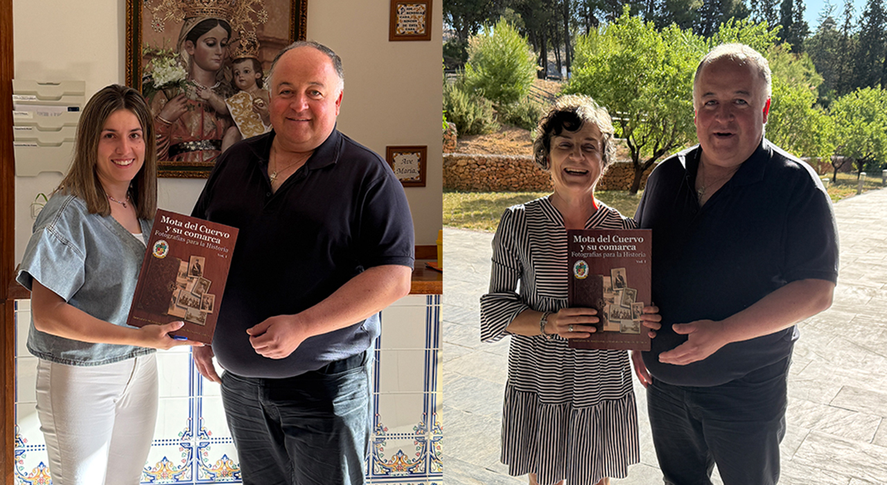 La Asociación de Amigos por la Historia de Mota del Cuervo dona un Libro de Fotografía Antigua a cada Residencia de Mayores de la localidad 2 La Asociación de Amigos por la Historia de Mota del Cuervo dona un Libro de Fotografía Antigua a cada Residencia de Mayores de la localidad