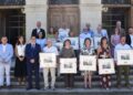 La Diputación de Cuenca homenajea a catorce funcionarios que se han jubilado en el último año tras varias décadas de servicio