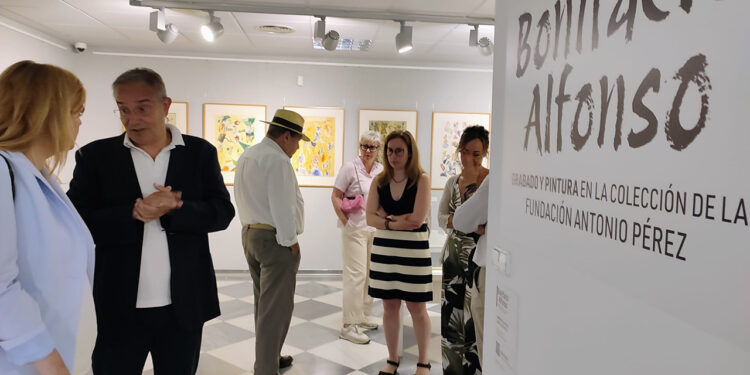 La Fundación Antonio Pérez exhibe en la sala Princesa Zaida una selección de la obra gráfica y original de Bonifacio Alfonso