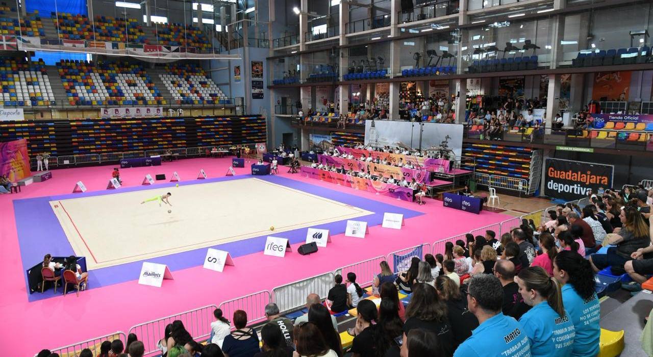 La élite de la gimnasia rítmica conquista Guadalajara y la ciudad ya prepara su próxima cita nacional 2 La élite de la gimnasia rítmica conquista Guadalajara y la ciudad ya prepara su próxima cita nacional