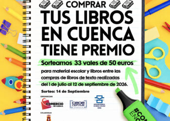 Las librerías de Cuenca premian la compra de libros de texto con vales de 50 euros