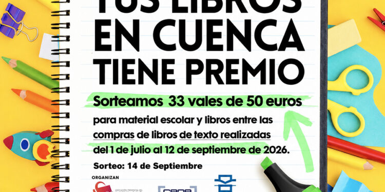 Las librerías de Cuenca premian la compra de libros de texto con vales de 50 euros