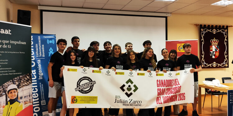 Los alumnos de Mota del Cuervo crean el hormigón más fuerte de Cuenca y alcanzan la final nacional 1 Los alumnos de Mota del Cuervo crean el hormigón más fuerte de Cuenca y alcanzan la final nacional