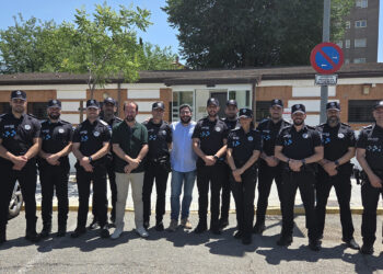 Los diez nuevos agentes de la Policía Local de Azuqueca comienzan el periodo de prácticas