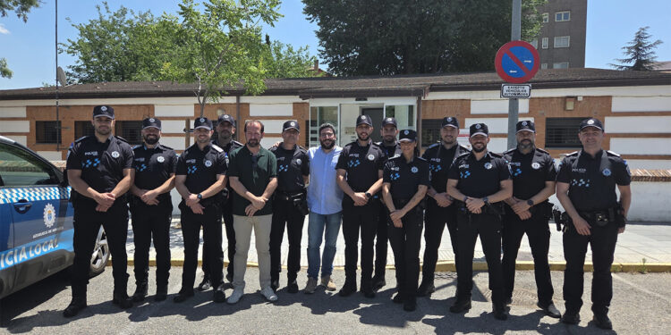 Los diez nuevos agentes de la Policía Local de Azuqueca comienzan el periodo de prácticas