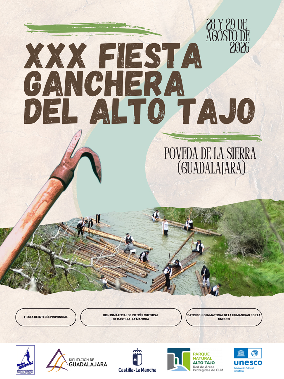 Los gancheros del Alto Tajo vuelven a Poveda de la Sierra: el programa completo del 30 aniversario 2 Los gancheros del Alto Tajo vuelven a Poveda de la Sierra el programa completo del 30 aniversario